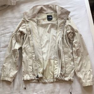 North Face Raincoat - Off-white/Cream